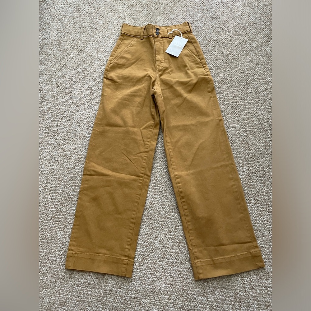 New with tags Everlane Wide Leg Crop Pants